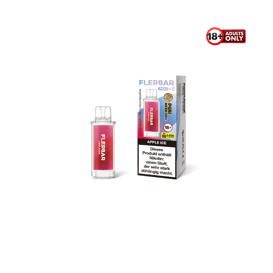 Flerbar Prefilled Pod Apple Ice - EdenVape24